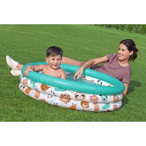 Basen dmuchany Bestway Fish, 102x25 cm