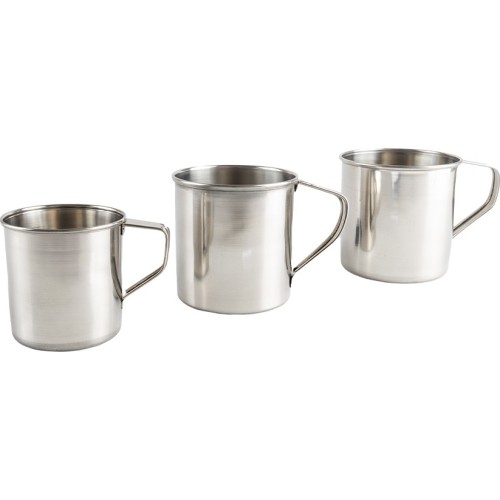 Kubek turystyczny ze stali nierdzewnej Yate - 0,35 l