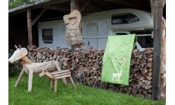 Śpiwór Grueezi Bag Cloud z zamkiem błyskawicznym po lewej stronie