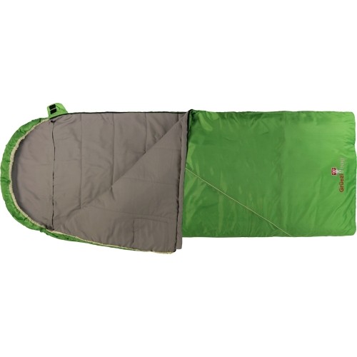 Śpiwór Grueezi Bag Cloud z zamkiem błyskawicznym po lewej stronie