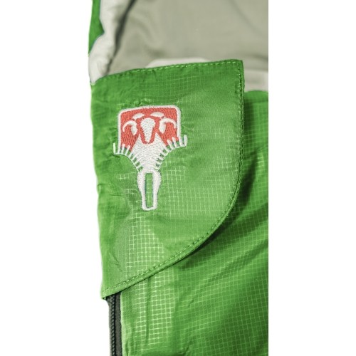 Śpiwór Grueezi Bag Cloud z zamkiem błyskawicznym po lewej stronie