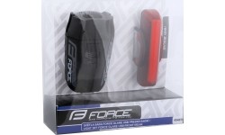 Žibintų komplektas FORCE Glare USB