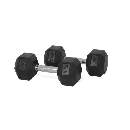 Hantle sześciokątne Hastings 10 kg, zestaw