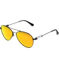 Okulary przeciwsłoneczne ActiveSol Kids Iron Air, pomarańczowo-mirrored