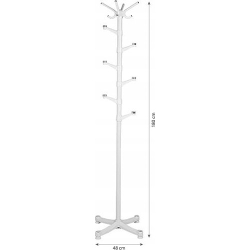 Wieszak na ubrania odzież stojak stojący