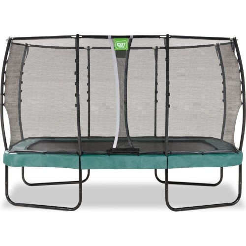 Trampolina EXIT Allure Premium 214x366 cm - zielona