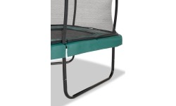 EXIT Allure Premium trampolina 214x366cm - zielona