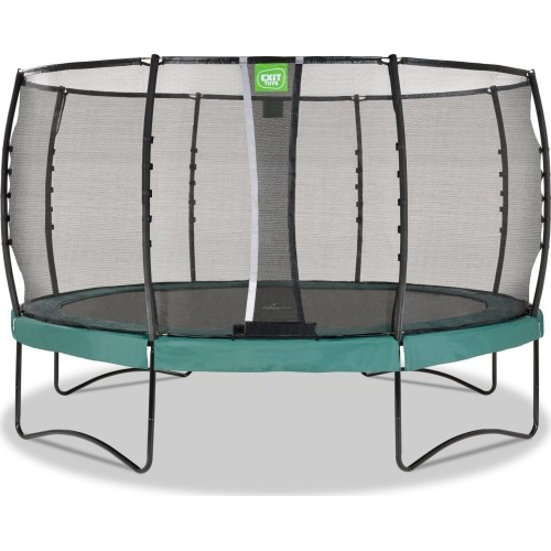 EXIT Allure Premium trampolina ø427cm - zielona