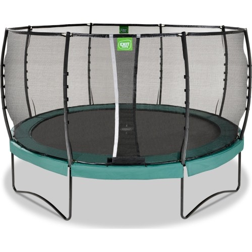 EXIT Allure Premium trampolina ø427cm - zielona
