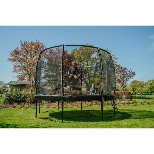 Trampolina EXIT Allure Premium ø427cm – zielona