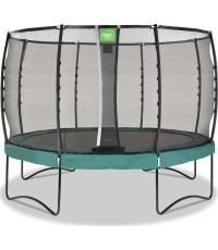 EXIT Allure Premium trampolina ø366cm - zielona