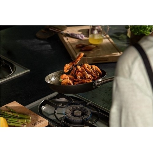 Patelnia wok ze stali węglowej Skottsberg 24cm