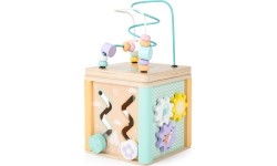 Drewniana kostka edukacyjna,  sorter mula Ecotoys