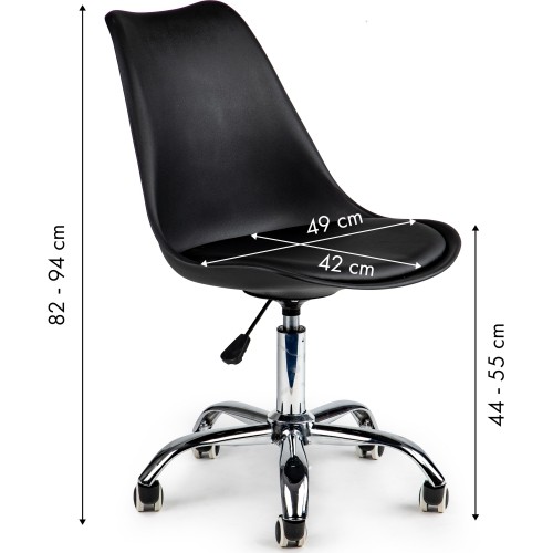 Krzesło obrotowe biurowe z poduszką  Modern Office