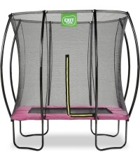 Trampolina EXIT Silhouette 153x214 cm, różowa
