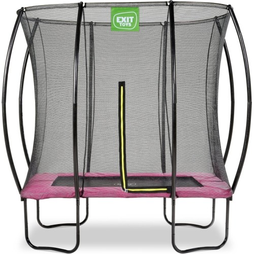 Trampolina EXIT Silhouette 153x214 cm, różowa