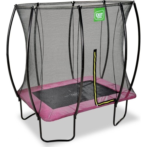 EXIT Silhouette trampolina 153x214cm - różowa