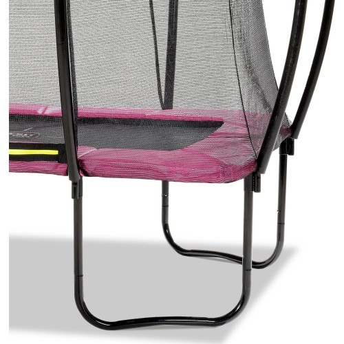 Trampolina EXIT Silhouette 153x214 cm, różowa