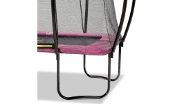 Trampolina EXIT Silhouette 153x214 cm, różowa