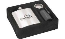 Piersiówka z kieliszkami 175 ml