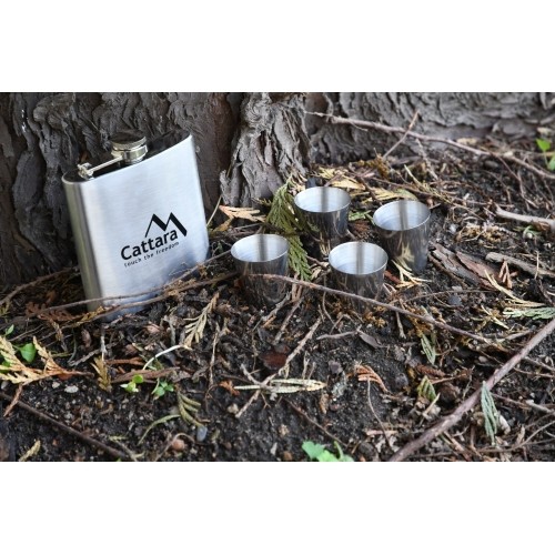 Piersiówka z kieliszkami 175 ml