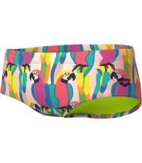 M Tropical Delight Swim Low Waist Short Multicolor 75 - 101