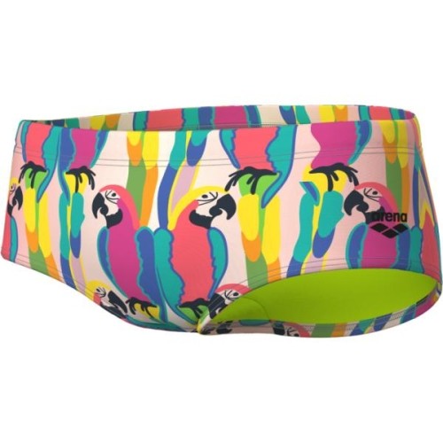 M Tropical Delight Swim Low Waist Short Multicolor 75 - 101