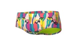 M Tropical Delight Swim Low Waist Short Multicolor 75 - 101