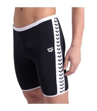 M Icons Swim Jammer Solid Black-White 100 - 510