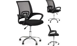 Fotel obrotowy biurowe krzesło wyprofilowane