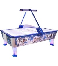 Airhockey Kick Shot, do użytku komercyjnego, 238x128x81 cm, walidator monet nie wchodzi w skład zestawu