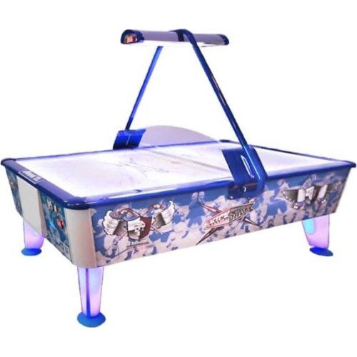 Airhockey Kick Shot, do użytku komercyjnego, 238x128x81 cm, walidator monet nie wchodzi w skład zestawu