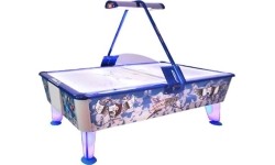 Airhockey Kick Shot, do użytku komercyjnego, 238x128x81 cm, walidator monet nie wchodzi w skład zestawu