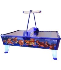 Air Hockey, Beavers vs Bears, 238x183 cm, do użytku komercyjnego, nie zawiera weryfikatora monet