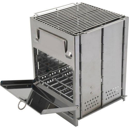 Składany grill na drewno CUBE