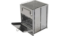 Składany grill na drewno CUBE