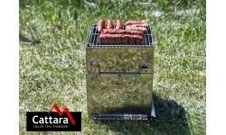 Składany grill na drewno CUBE