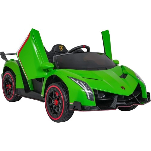 Pojazd elektryczny Lamborghini Veneno, zielony