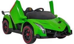 Pojazd elektryczny Lamborghini Veneno, zielony