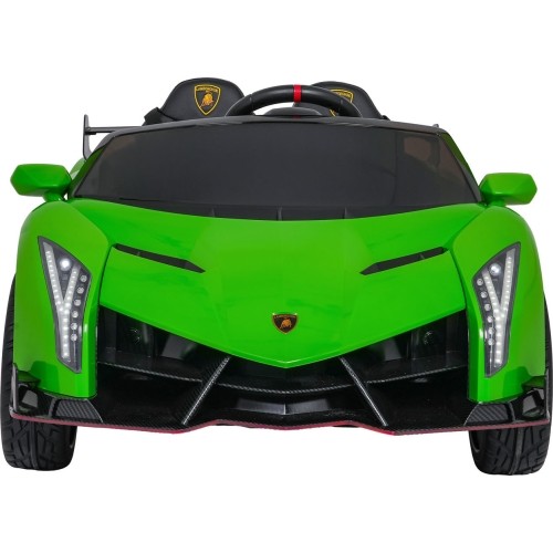 Pojazd elektryczny Lamborghini Veneno, zielony