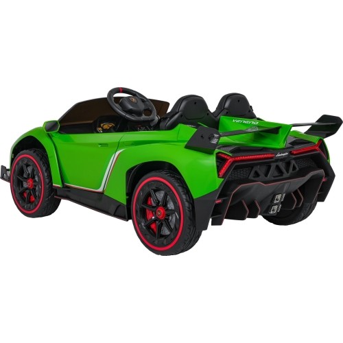 Pojazd elektryczny Lamborghini Veneno, zielony