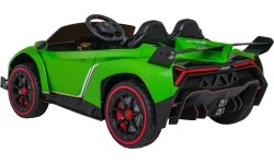 Pojazd elektryczny Lamborghini Veneno, zielony