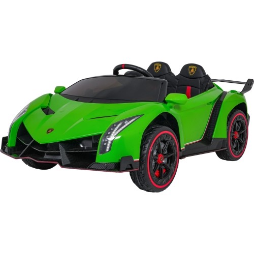 Pojazd elektryczny Lamborghini Veneno, zielony