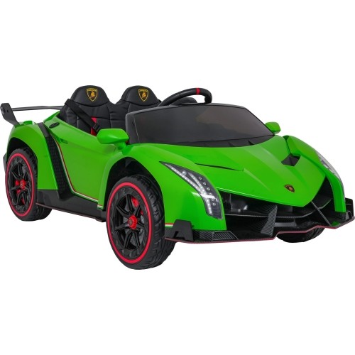 Pojazd elektryczny Lamborghini Veneno, zielony
