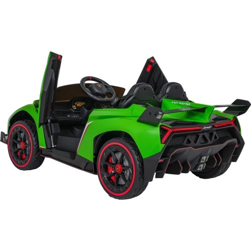 Pojazd elektryczny Lamborghini Veneno, zielony