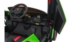 Pojazd elektryczny Lamborghini Veneno, zielony