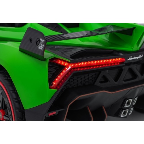 Pojazd elektryczny Lamborghini Veneno, zielony