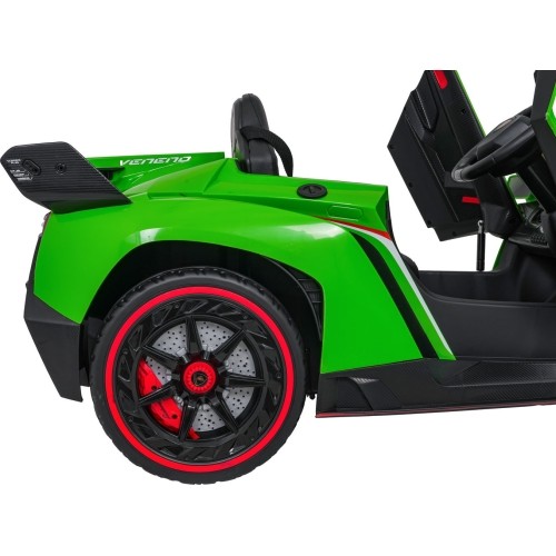 Pojazd elektryczny Lamborghini Veneno, zielony