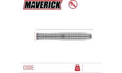 Rzutki Winmau Maverick z końcówką ze stali wolframowej 80%