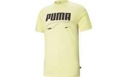 Puma Marškinėliai Rebel Tee Yellow